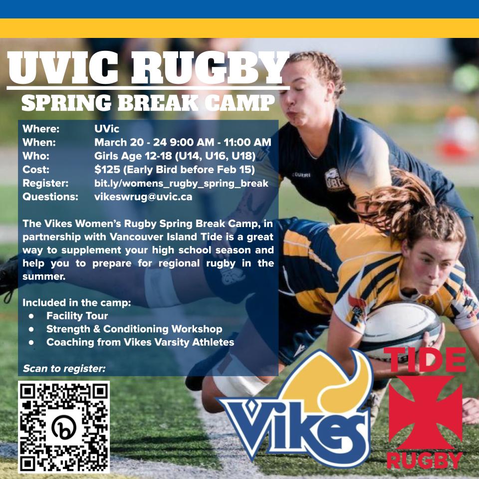 UVIC Girls Rugby Spring Break Camp
